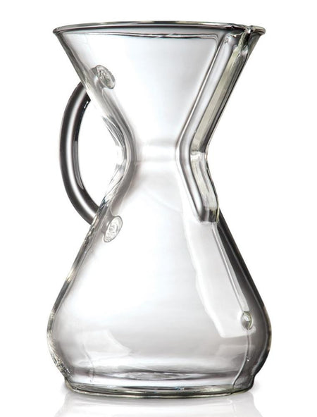 Coffee Makers - Chemex CM-8GH - 8 Cup Coffeemaker W/ Glass Handle