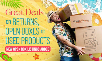 Great deals on returns, open boxes or used products - new open box listings added